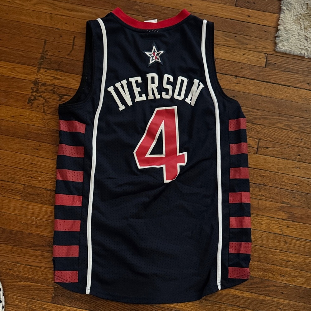 Reebok USA Basketball Jersey - Black and Red